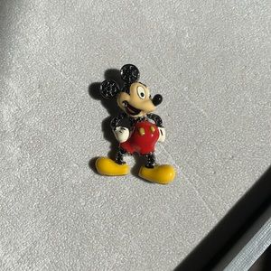 Vintage Swarovski Crystal Mickey Brooche